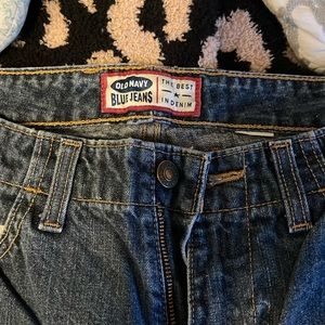 Vintage old navy bootcut flare jeans dark blue